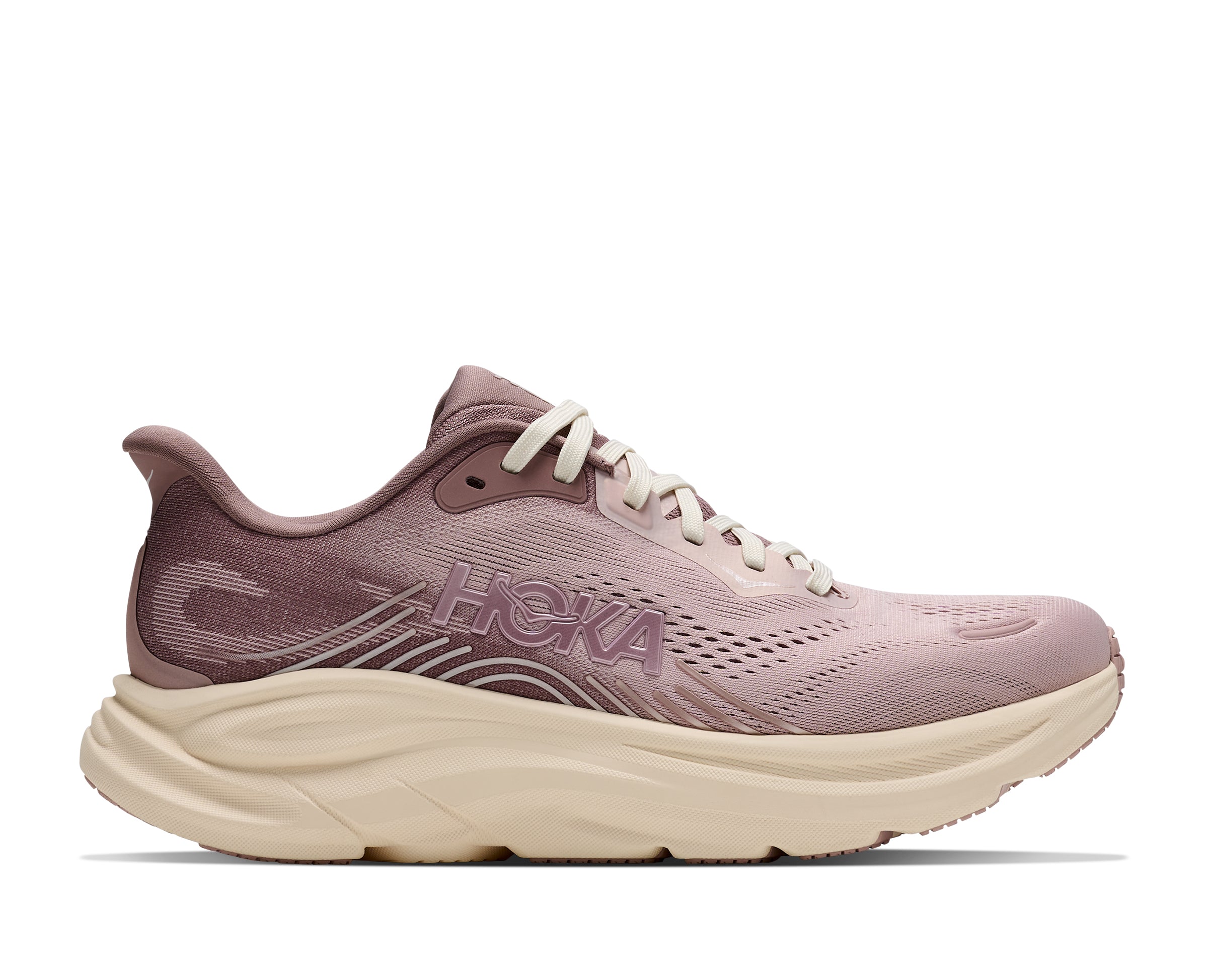 Hoka Pink Opal/Alabaster Clifton 11 Women's Running Shoes 1179199-PQR