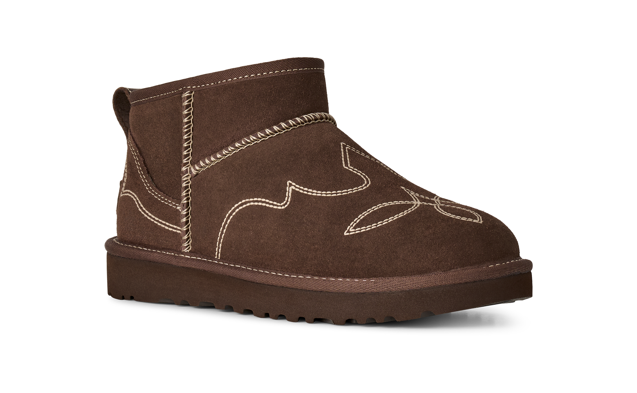 UGG Burnt Cedar Classic Ultra Mini Western Style Women's Boots 1180628