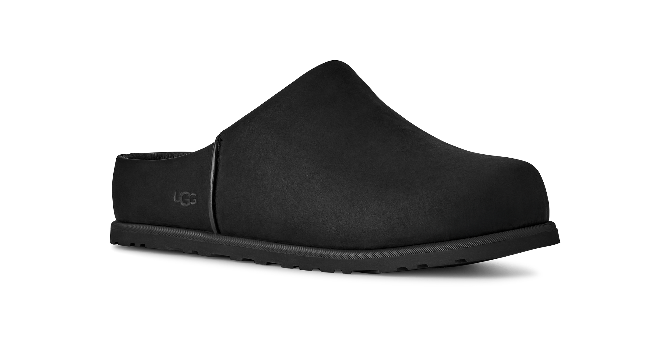 UGG Black OTZO Women's Waterproof Leather Clogs 1181130