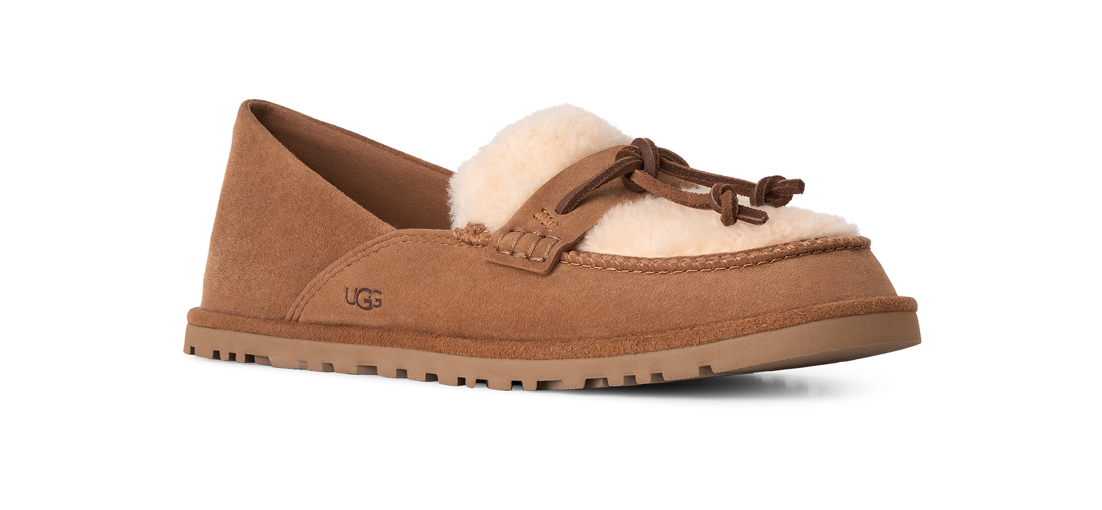 Ugg Chestnut Women's Zora Loafer Shoes 1182151-CHE