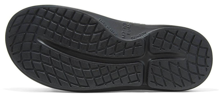 Oofos Black OOcloog Womens Comfort Clogs 1200-BLACK display picture 1