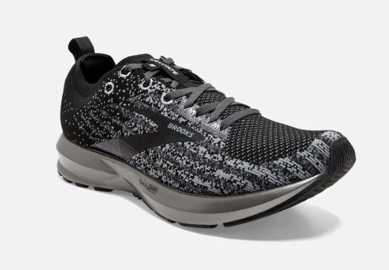 Brooks Black/Silver Levitate 3 Womens Road Running Shoes 120300