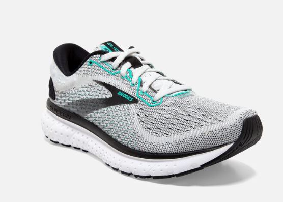 Brooks Glycerin 18 Grey/Black/Atlanti Womens Road Running Comfort Shoes 120317-085