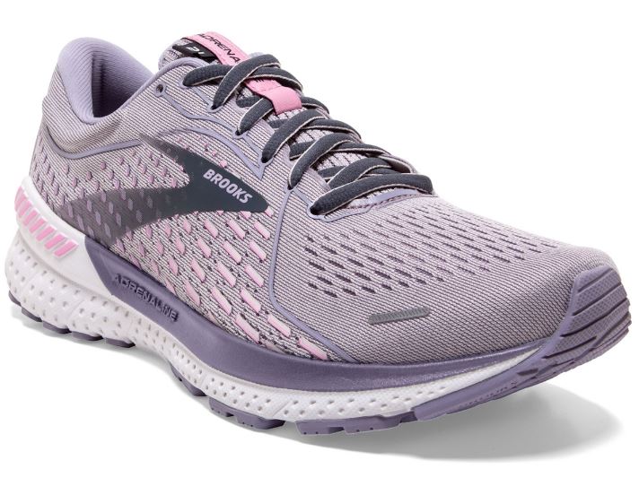 Brooks Iris/Lilac Adrenaline GTS 21 Womens Road Running Shoes 120329-675