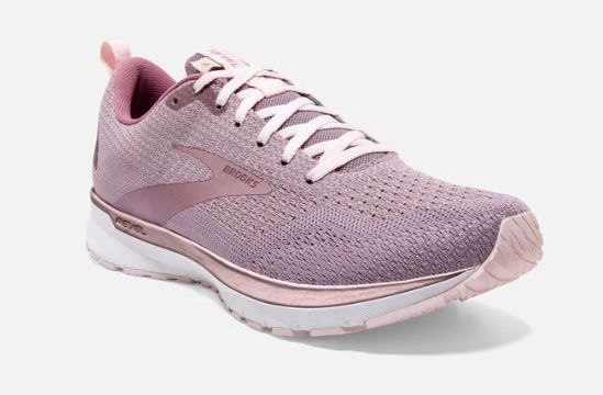 Brooks Revel 4 Almond/Metallic/Primrose Womens Road Running Shoes 120337-286