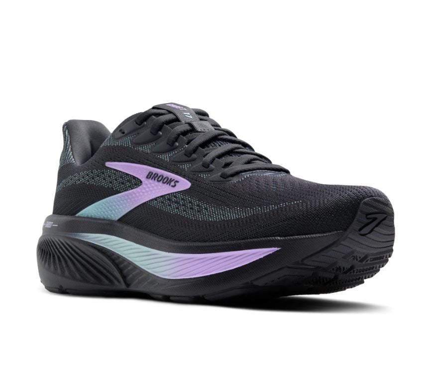 Brooks Grey/Clearwater/Purple Ghost 17 Women's Running Shoes 120431-081