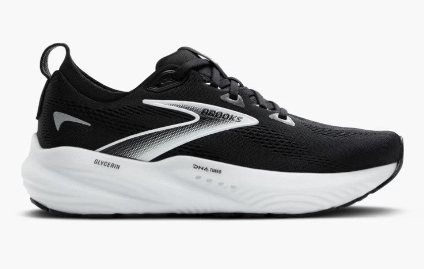 Brooks Black/Grey/White Glycerin 22 Women's Athletic Shoes 120434-090