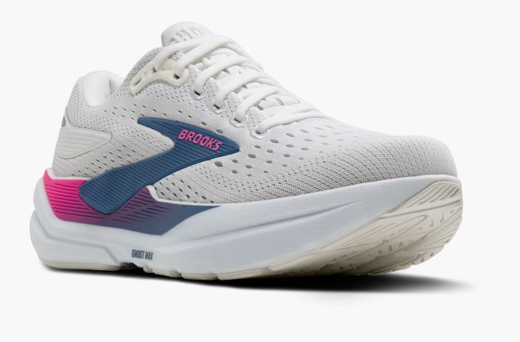Brooks White/Moonlight/Pink Ghost Max 3 Women's Running Shoes 120457-132