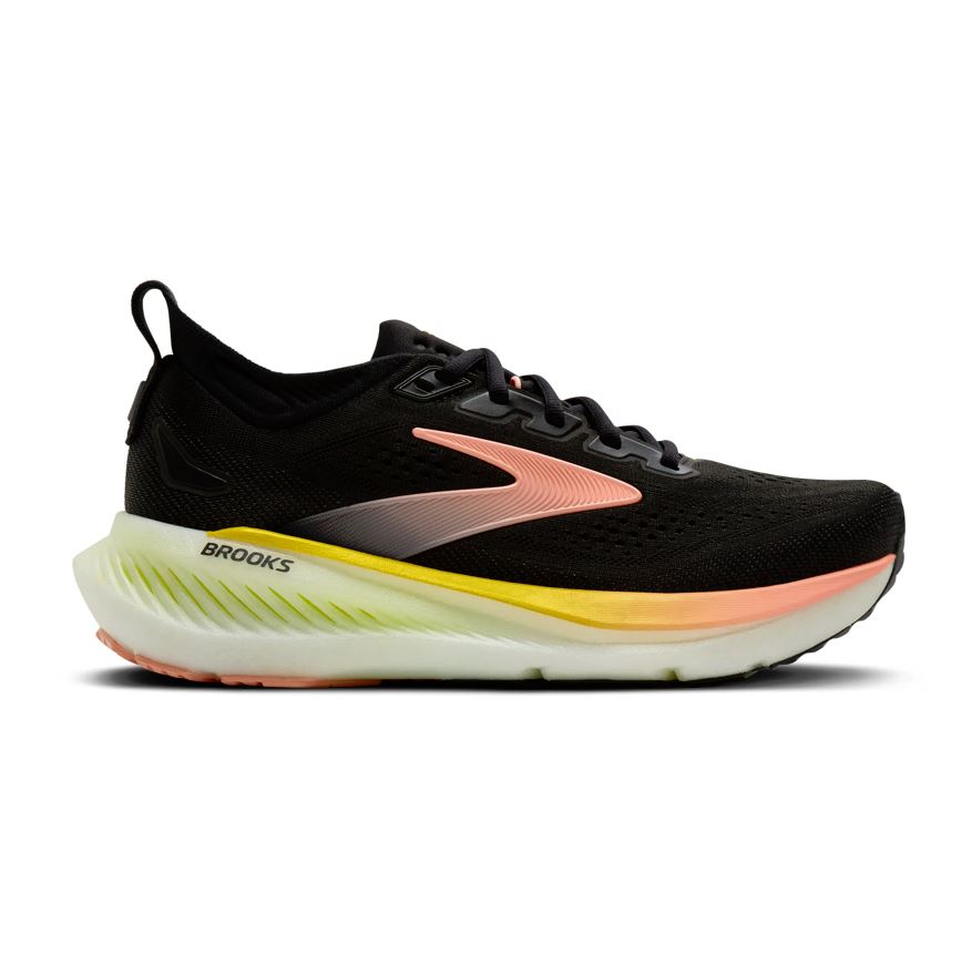 Brooks Black/Peach/Nightlife Glycerin 23 Women's Road Running Shoes 120465-072