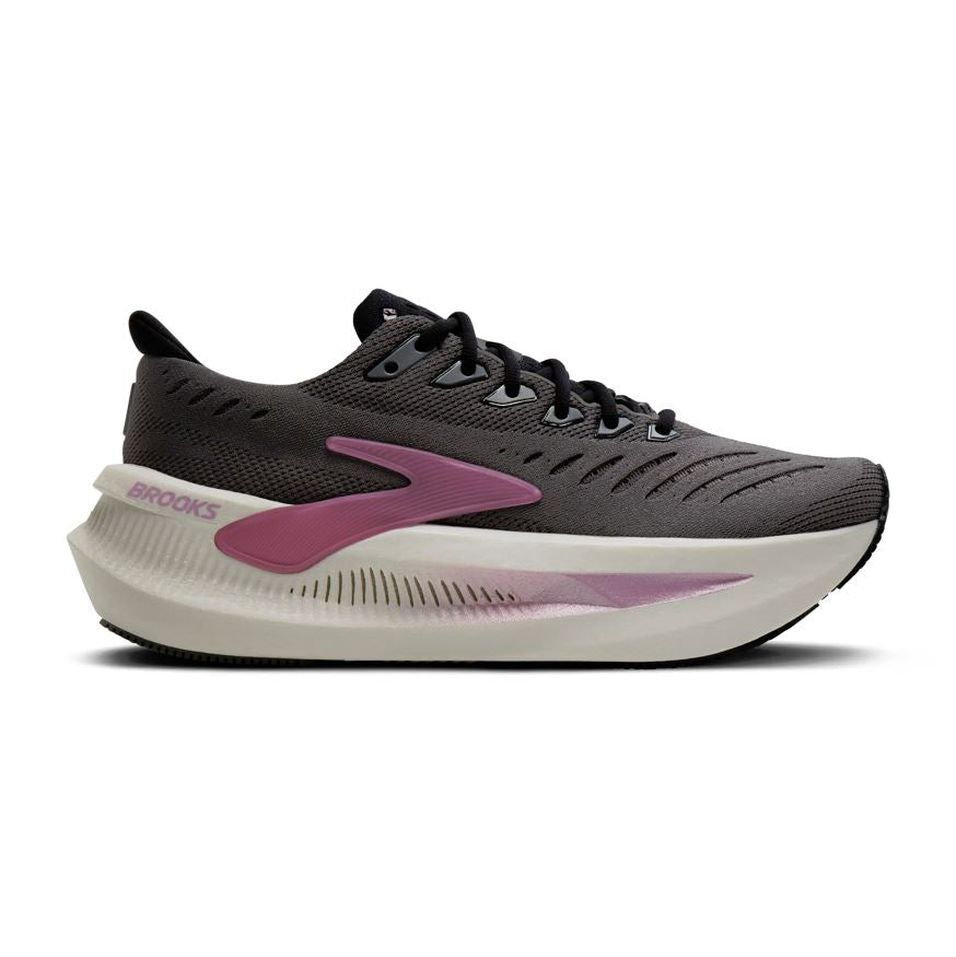 Brooks Grey/Coconut/Metallic Glycerin Max 2 Women's Running Shoes 120468-059