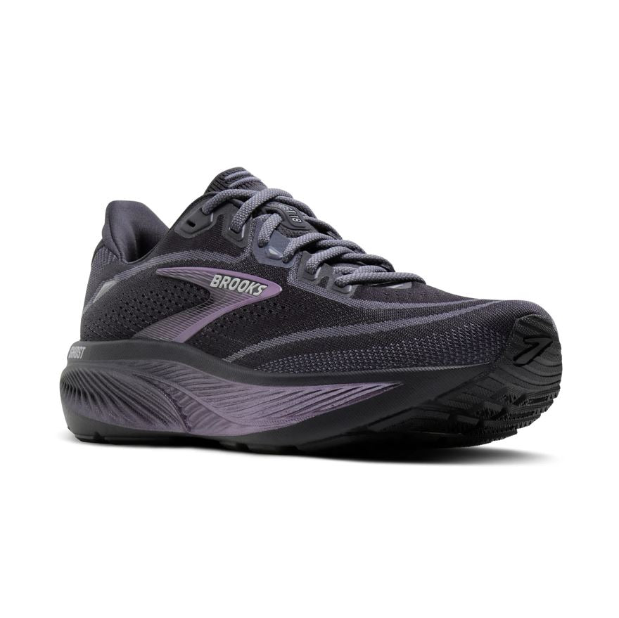 Brooks Ebony/Folkstone/Metallic Ghost 18 Women's Road Running Shoes 120482-058
