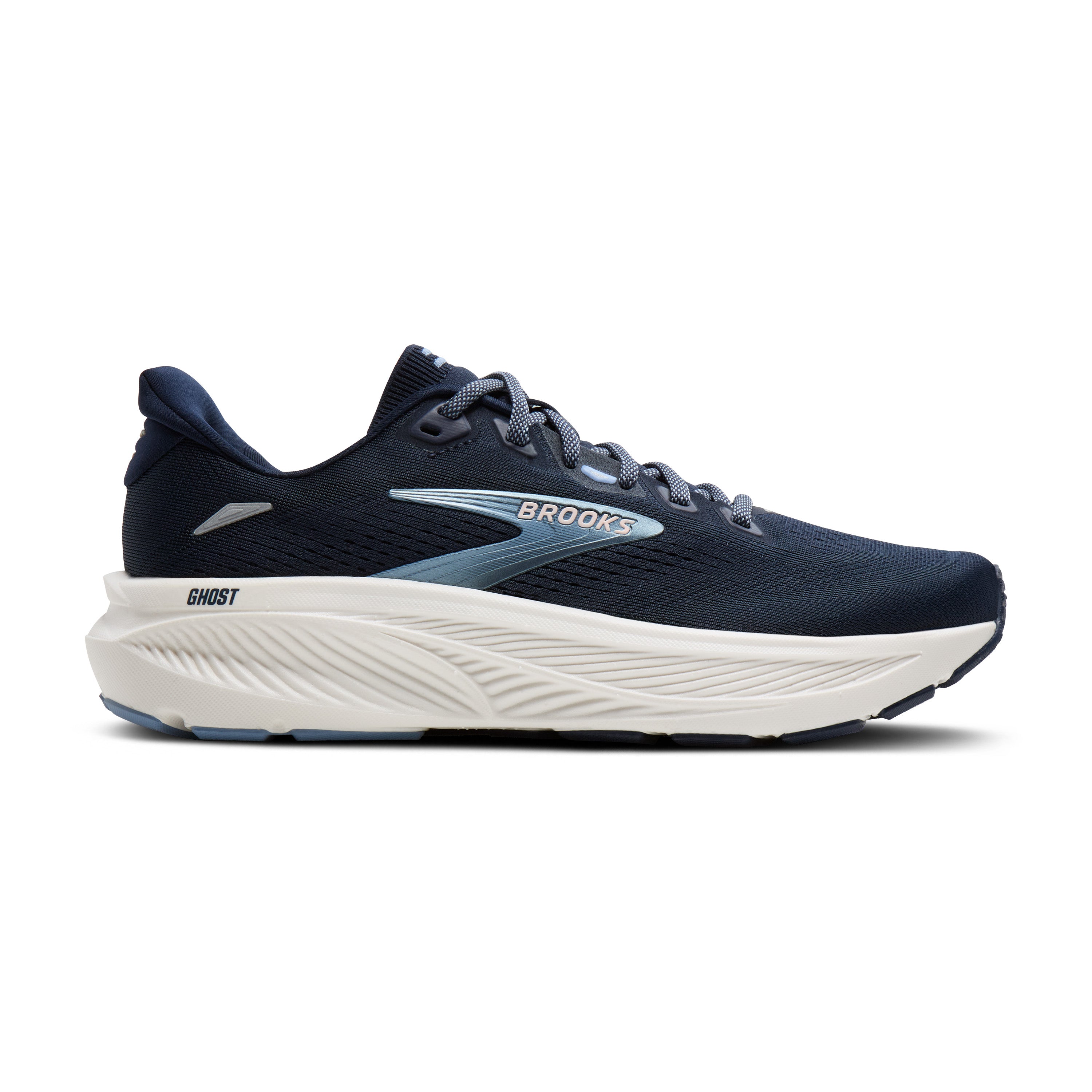 Brooks Navy/Rain Washed/Coconut Ghost 18 Road Running Shoes 120482-440