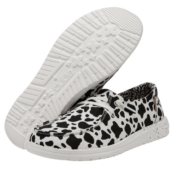 Hey Dude Milky Way Wendy Animal Womens Casual Shoes 121410230