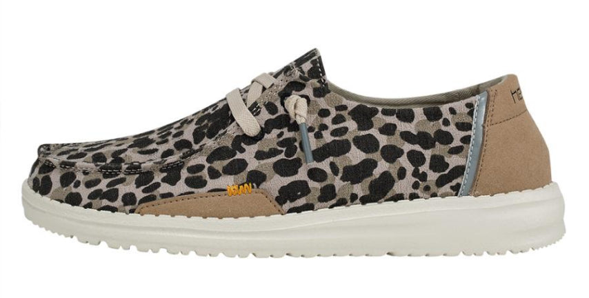 Hey Dude Beige Wendy Jungle Ladies Shoes 121410570