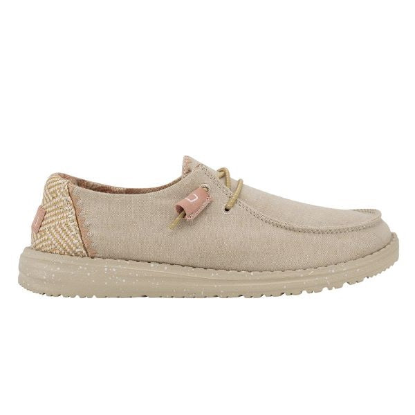 Hey Dude Grasscloth Wendy Chambray Womens Casual Shoes 121410598