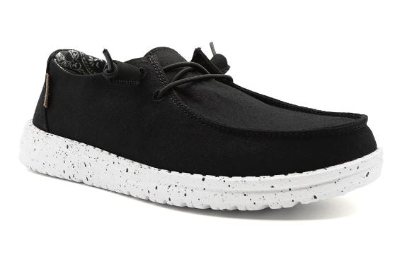 Hey Dude Black Odyssey Wendy Womens Shoes 121414749
