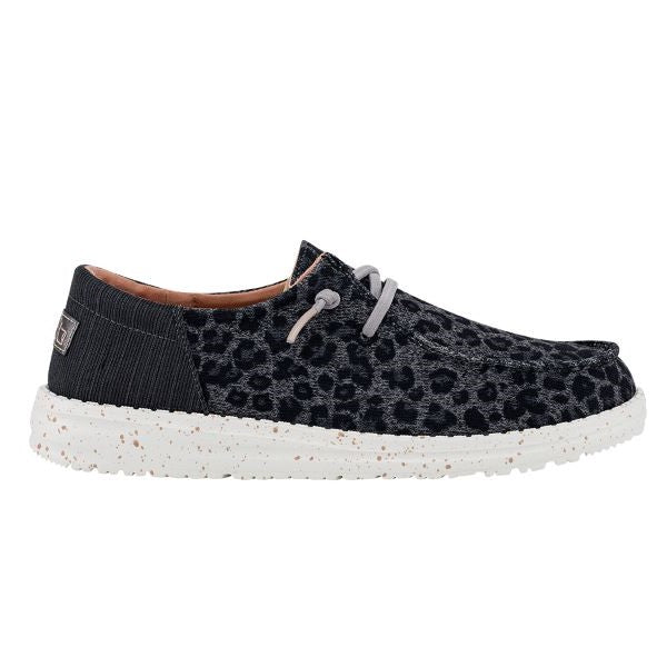 Hey Dude Leo Grey Wendy Sox Womens Casual Shoes 121929003