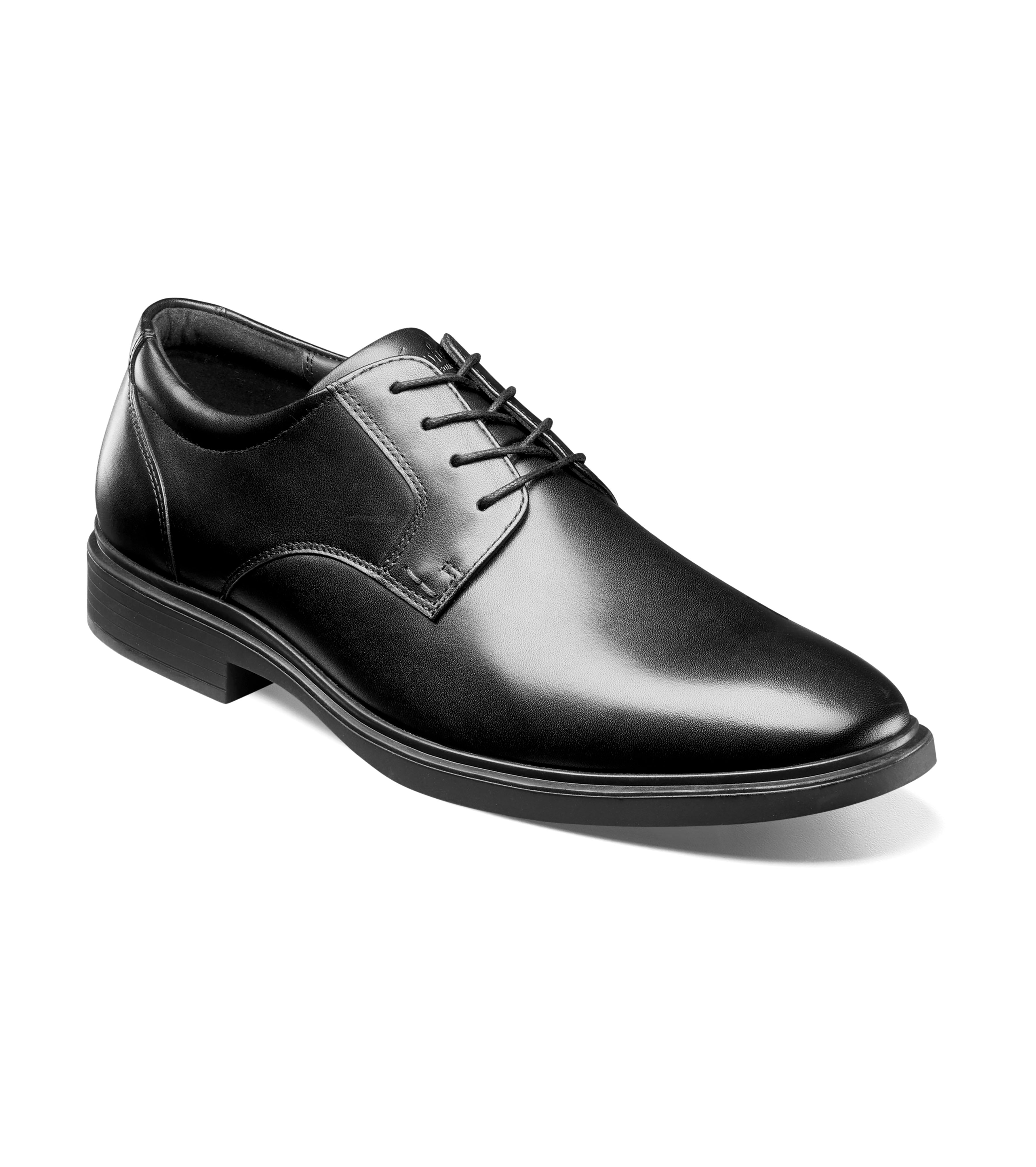 Florsheim Black Forecast II Plain Toe Oxford Men's Shoes 12209-001