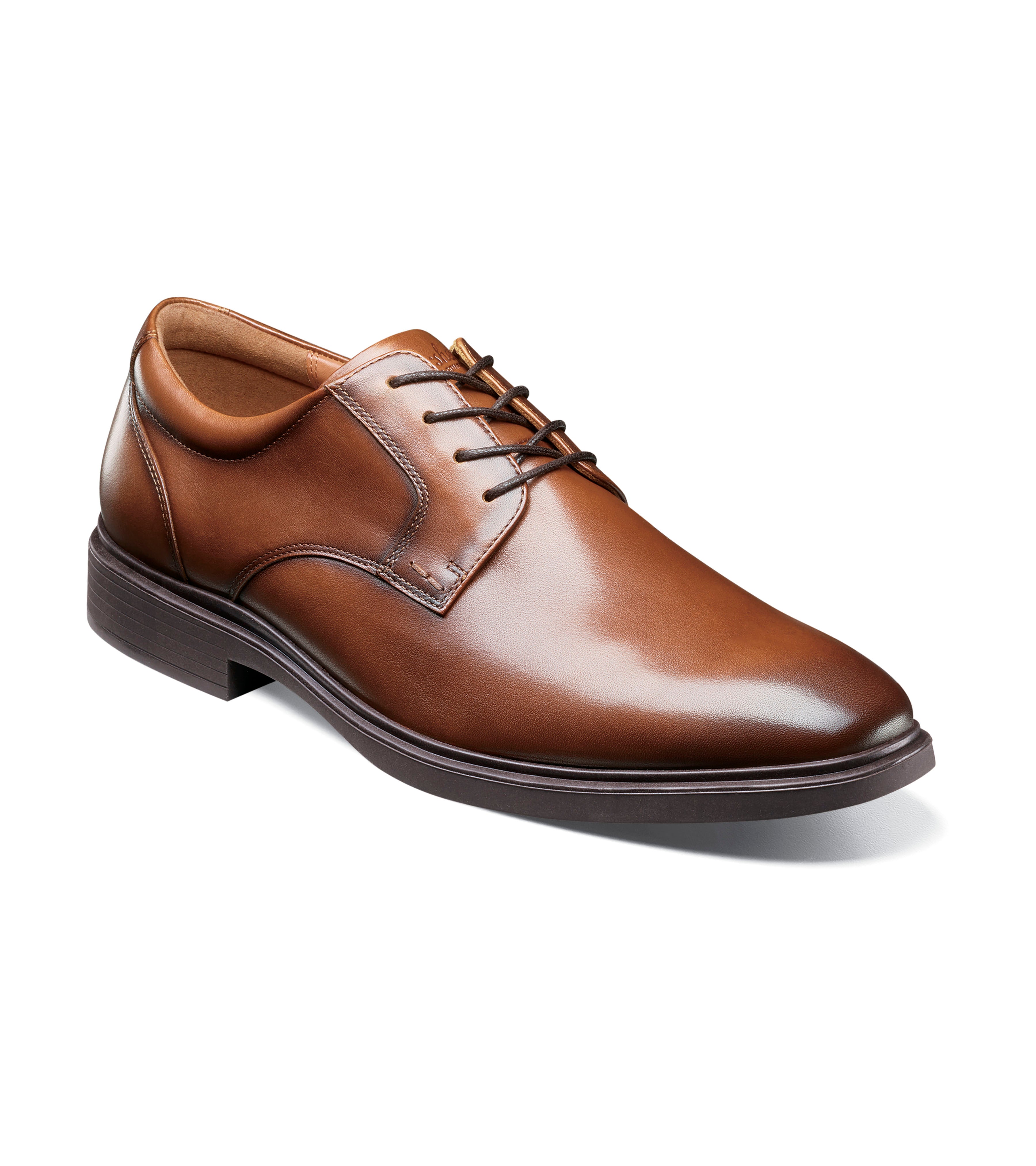 Florsheim Cognac Forecast II Plain Toe Oxford Men's Shoes 12209-221