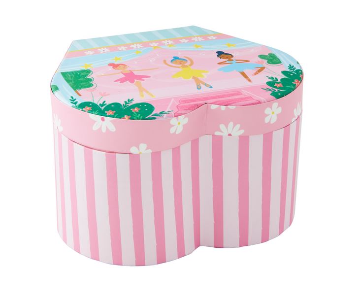MudPie Heart Musical Jewelry Box 12600345HT