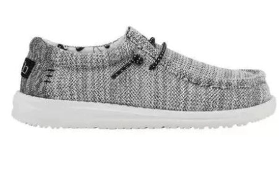 Hey Dude Yin Yang Wally Stretch Youth Shoes 130133351