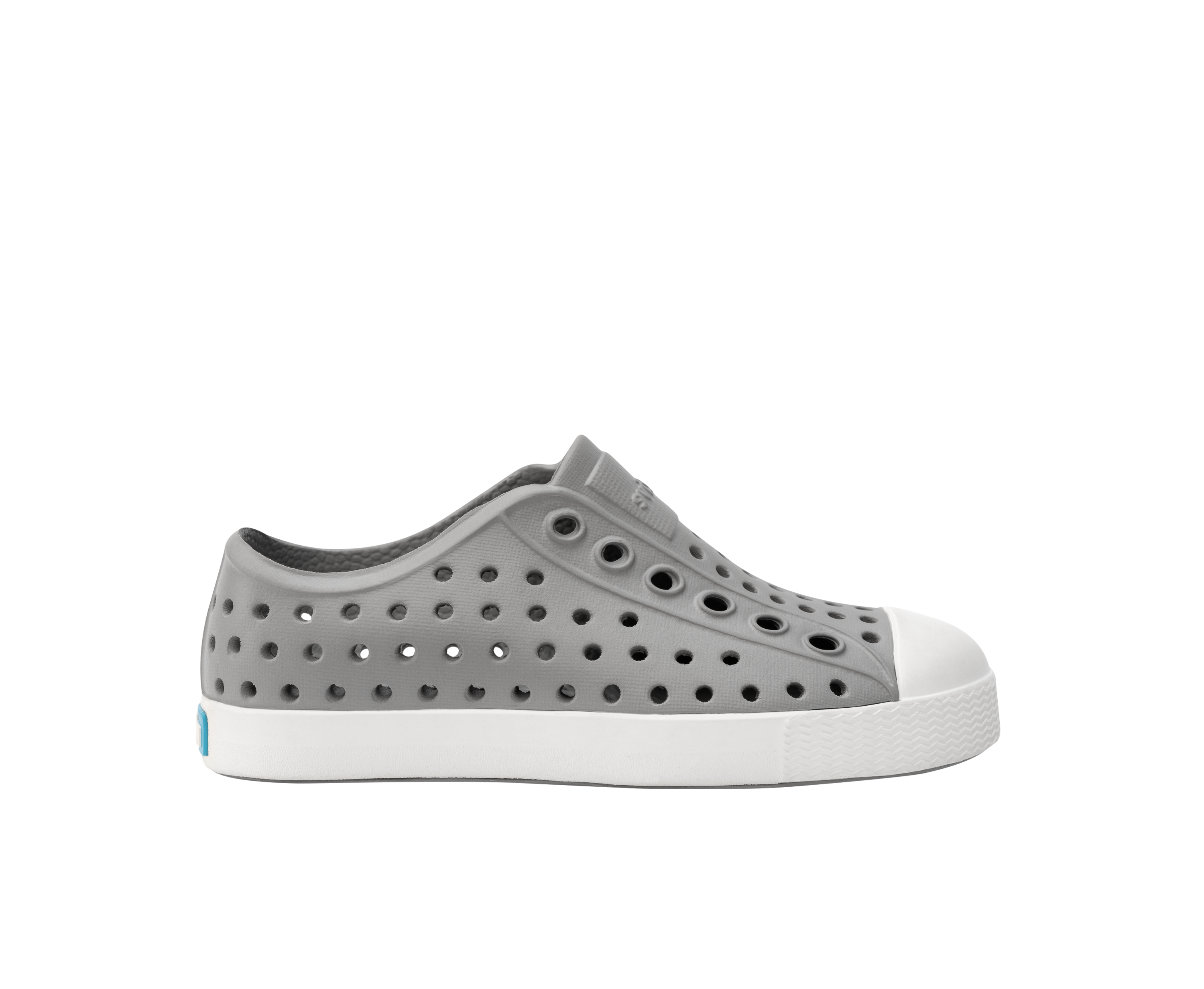 Native Pigeon Grey/Shell White Jefferson Big Kids Shoes (sizes 13-5) 12100100-1501