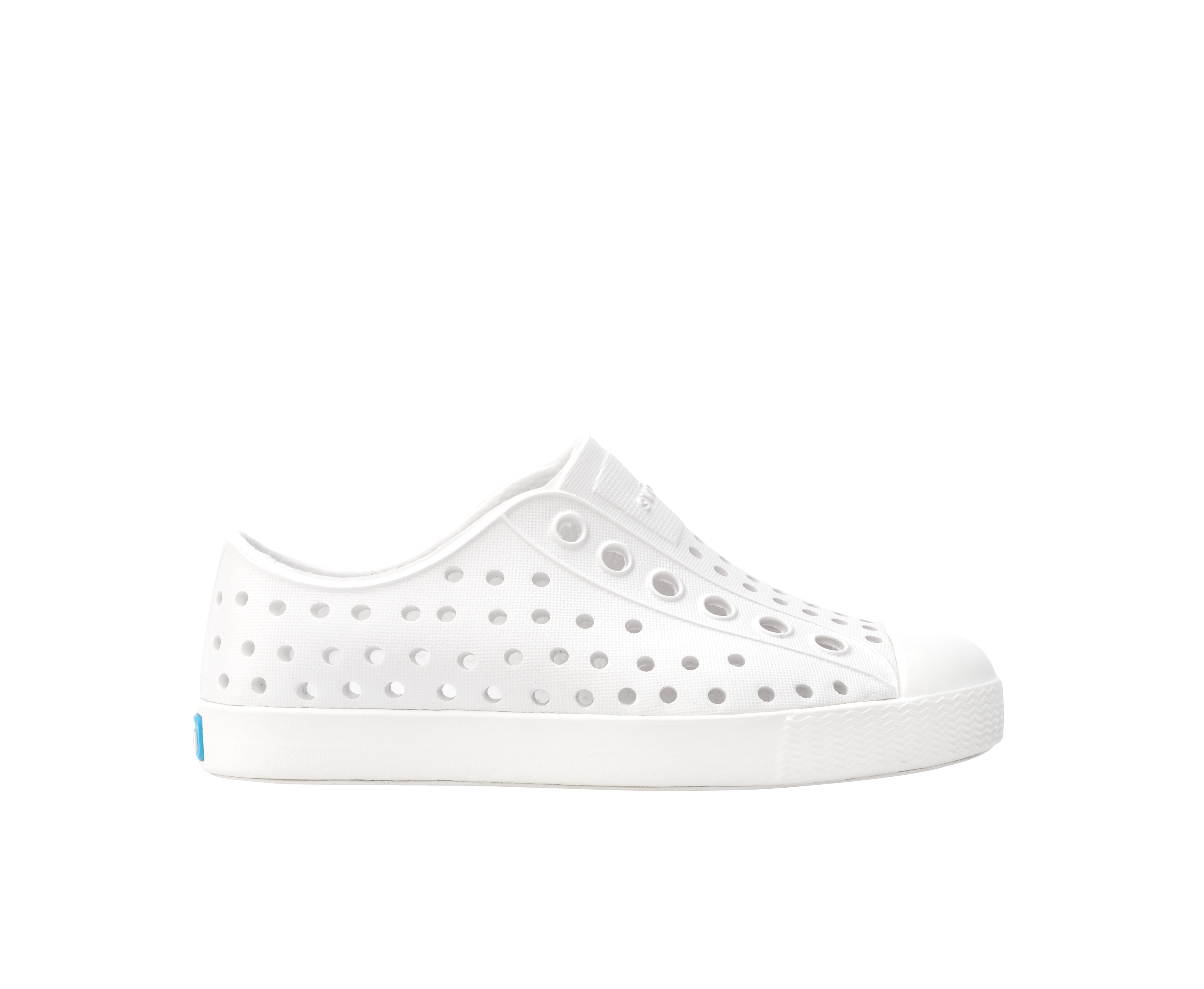 Native Shell White/Shell White Jefferson Big Kids Shoes (Sizes 1-4) 121001001999-J