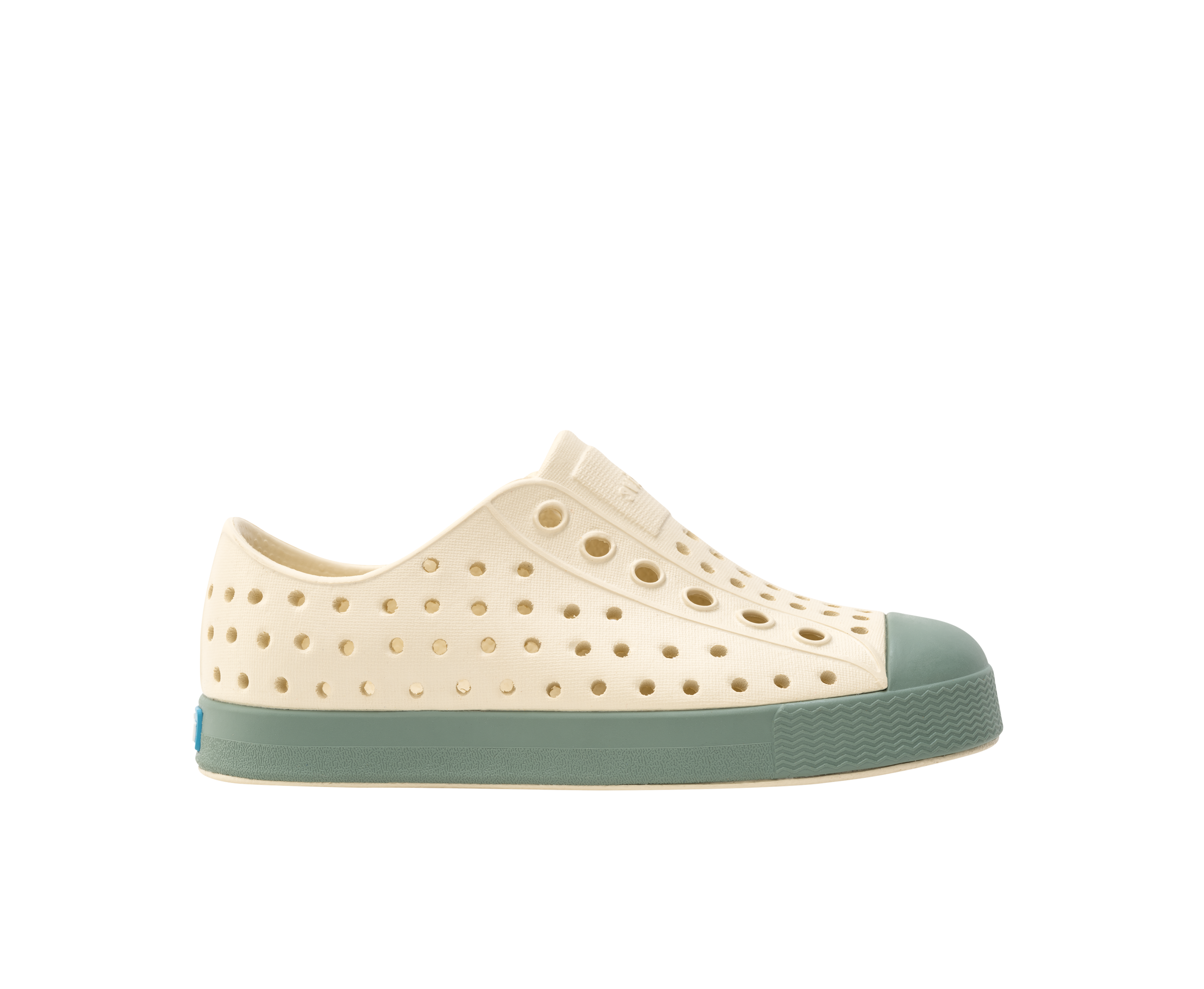 Native Bone White/Relax Green Jefferson Big Kid Shoes (sizes 11-13) 15111500-1887-Y