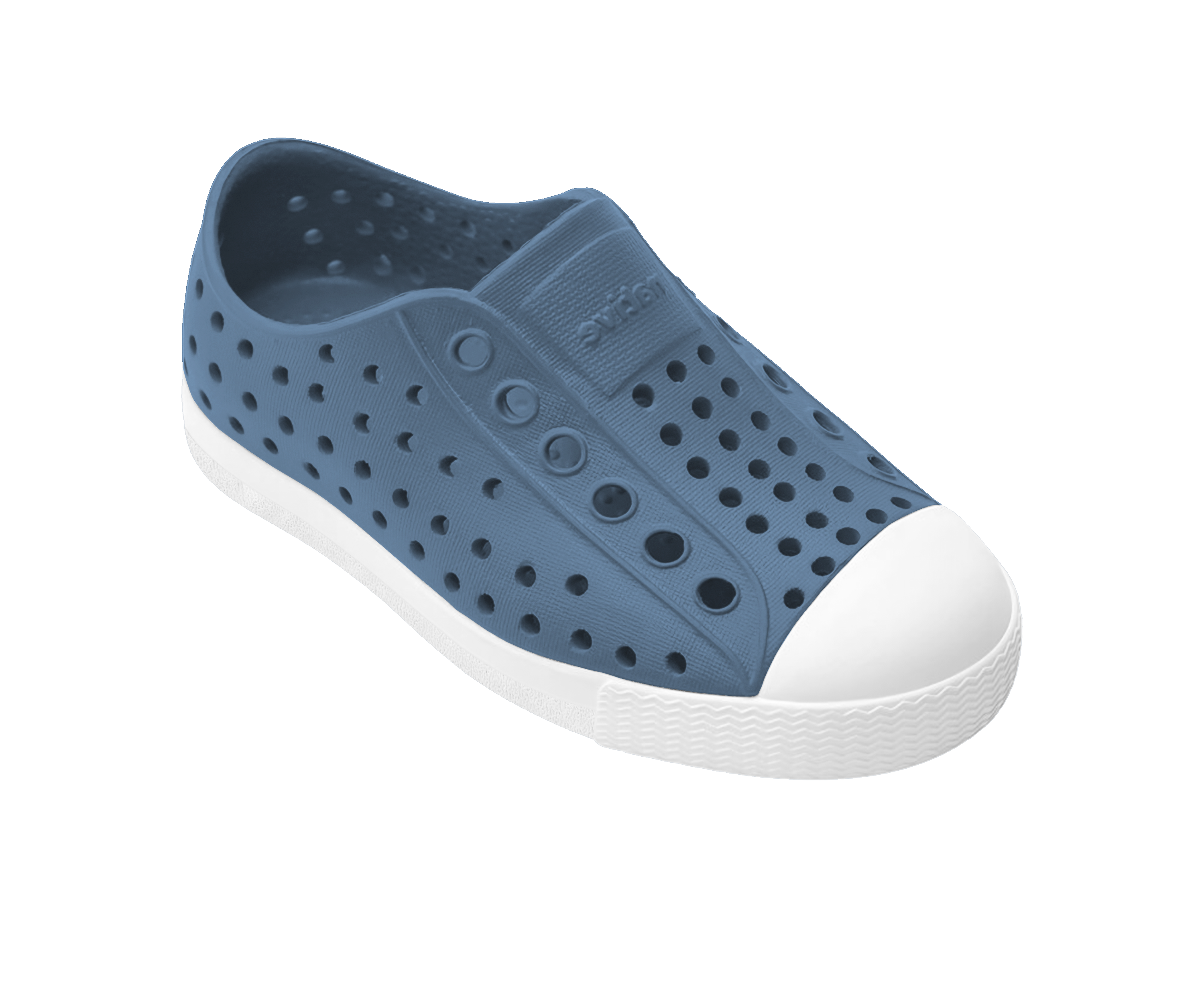 Native Oasis Blue/Shell White Jefferson Sugarlite Little Kids' Shoes 13111500-4432