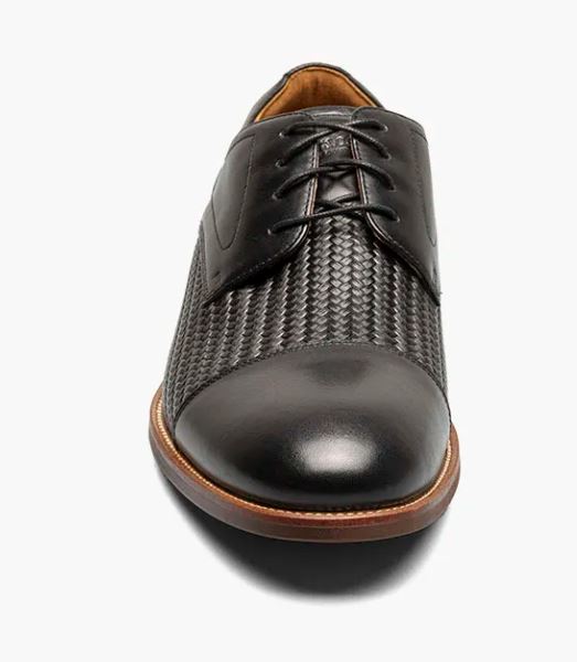 Florsheim Black Rucci Weave Men