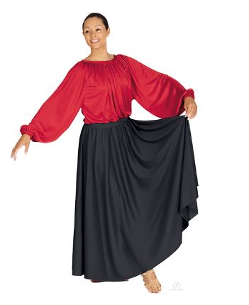 Eurotard Adult Plus Size Lyrical Circle Skirt 13778P