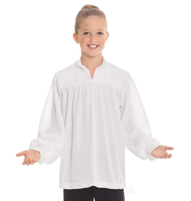 13831C Unisex Peasant Shirt-Child Sizes