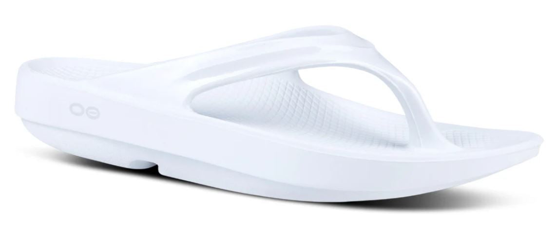 Oofos White OOlala Women's Recovery Sandal 1400-White