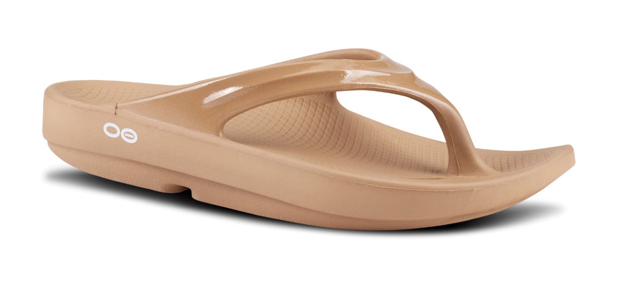 OOFOS Taupe OOlala Womens Comfort Sandals 1400