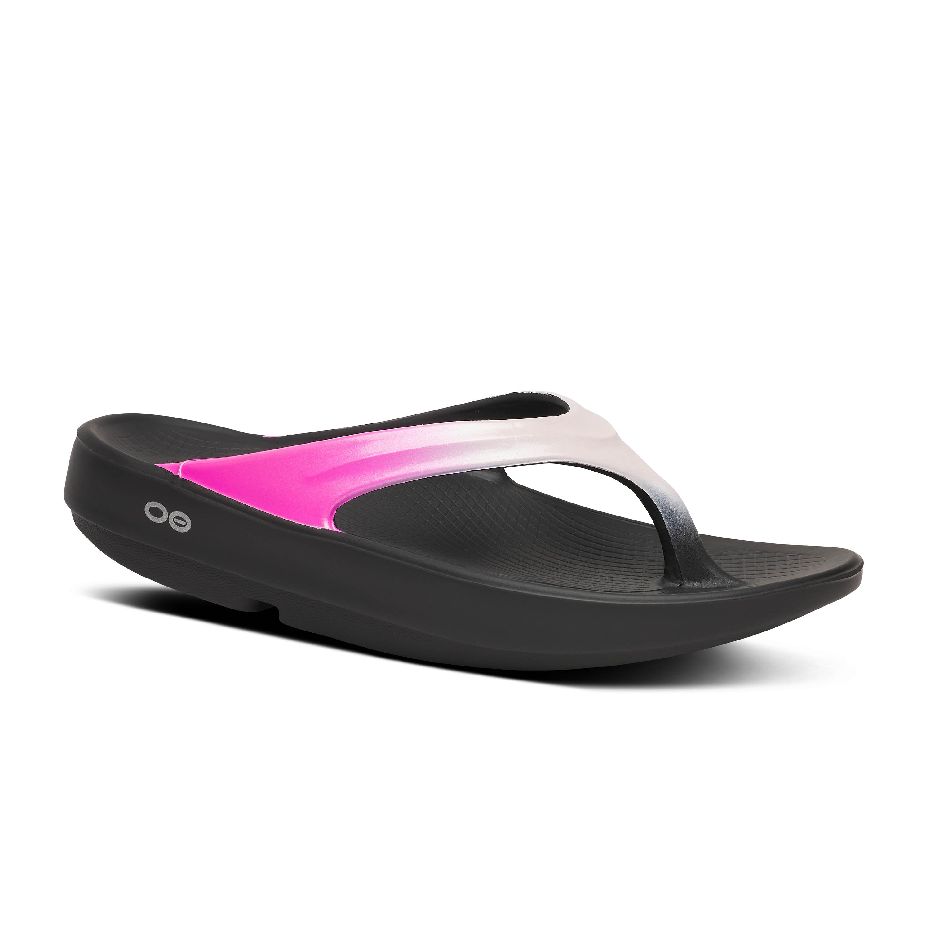 Oofos Frost Fucshia Women's Luxe Sandal 1401FROFUC