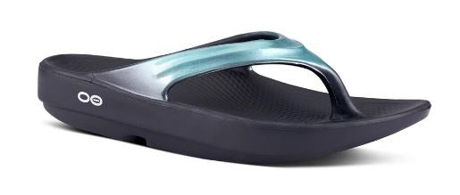 OOFOS Mint Green OOLALA Luxe Womens Comfort Sandals 1401