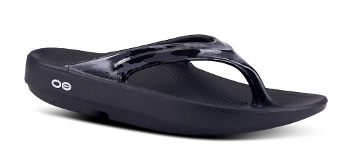 OOfos Black Camo OOlala Limited Womens Sandals 1403-BLK/GRCAMO