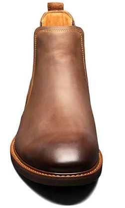 Florsheim Brown Lodge Plain Toe Gore Mens Boots 14285-215 display picture 2