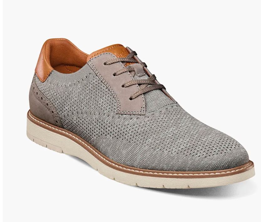 Florsheim Grey Vibe Men's Knit Oxford Shoes 14420-020
