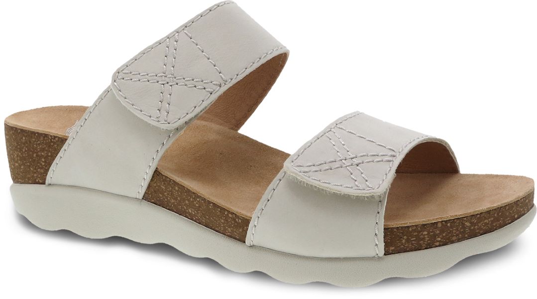 Dansko Ivory Milled Maddy Womens Sandals 1510-616100