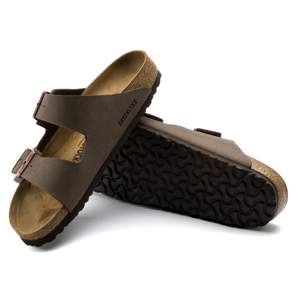 Birkenstock Mocha Birkibuck Arizona Womens Sandals R151181