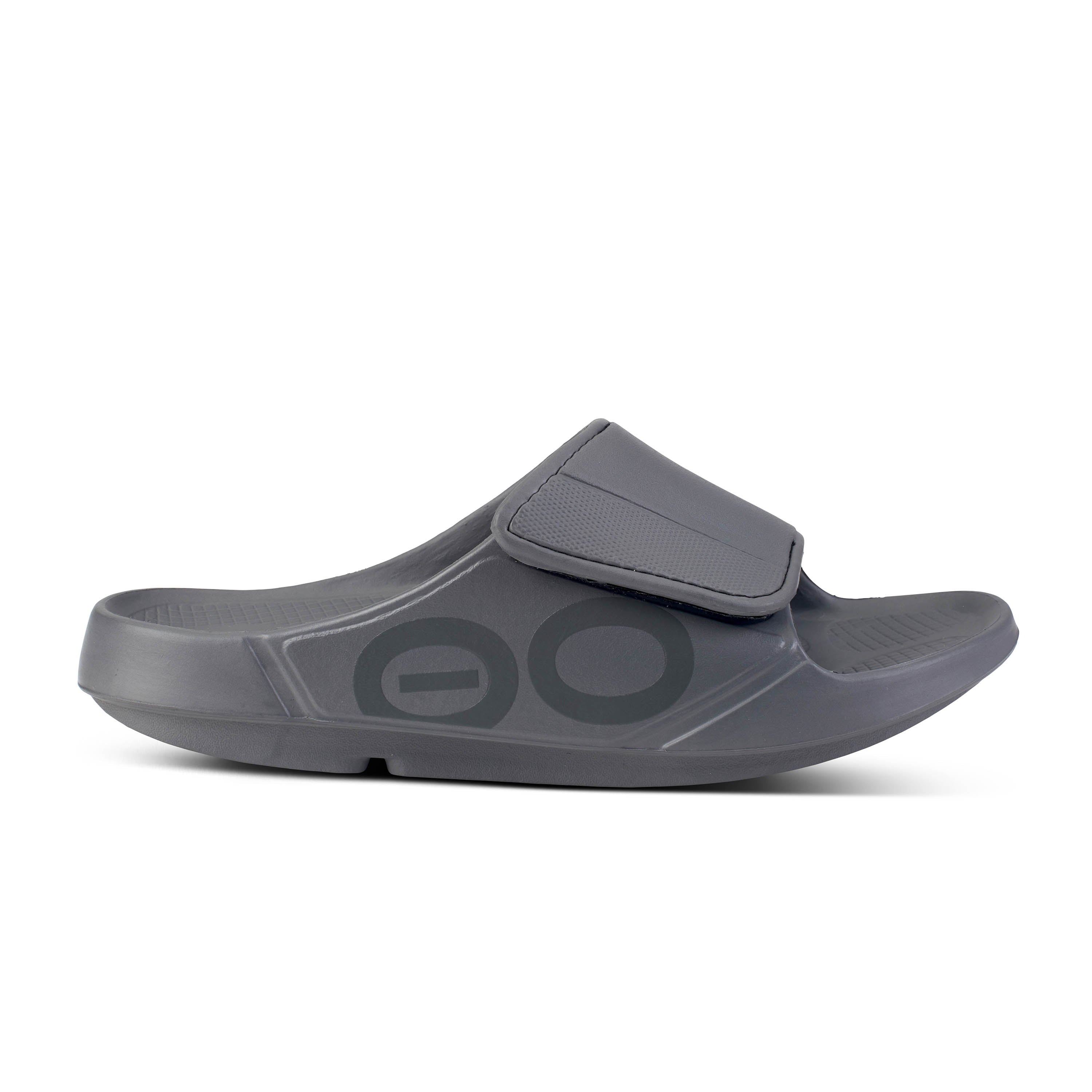 Oofos Slate Sport Flex Men's Slides 1550-SLATE