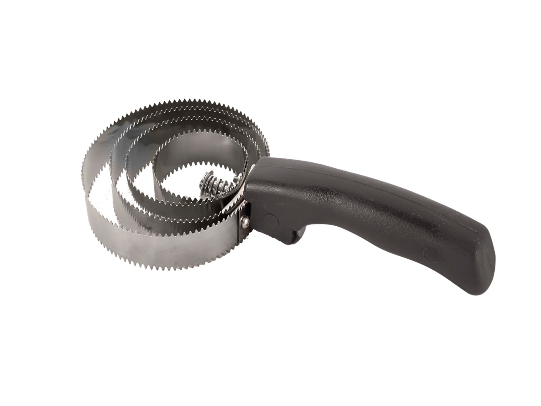 Aime Imports 4 Rolls Metal Curry with Black Plastic Handle 16420NP-BK