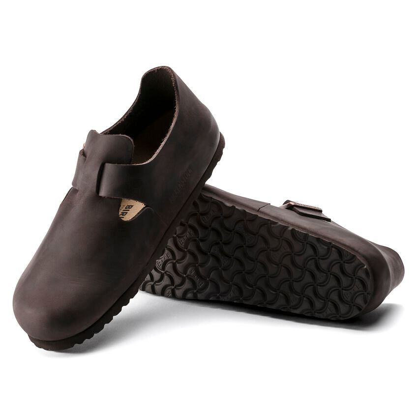 Birkenstock London Habana Oiled Leather Women's Shoes 166533