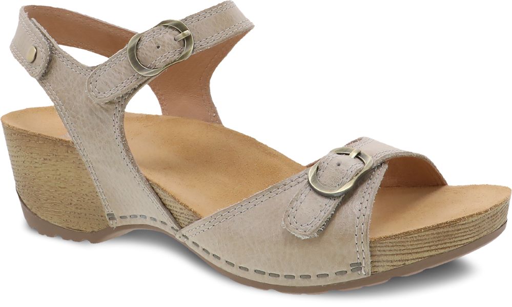Dansko Tricia Linen Milled Burnished Womens Sandals 1709-441600