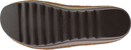 17116-EA7 Dune Nubuck Yarrow Womens Noat Wedge Sandals