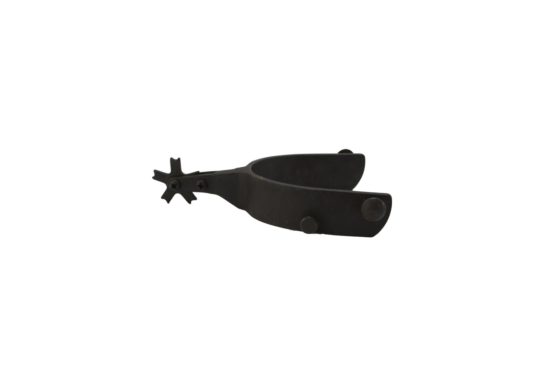 Aime Imports Black Steel Youth Bull Spurs 178033