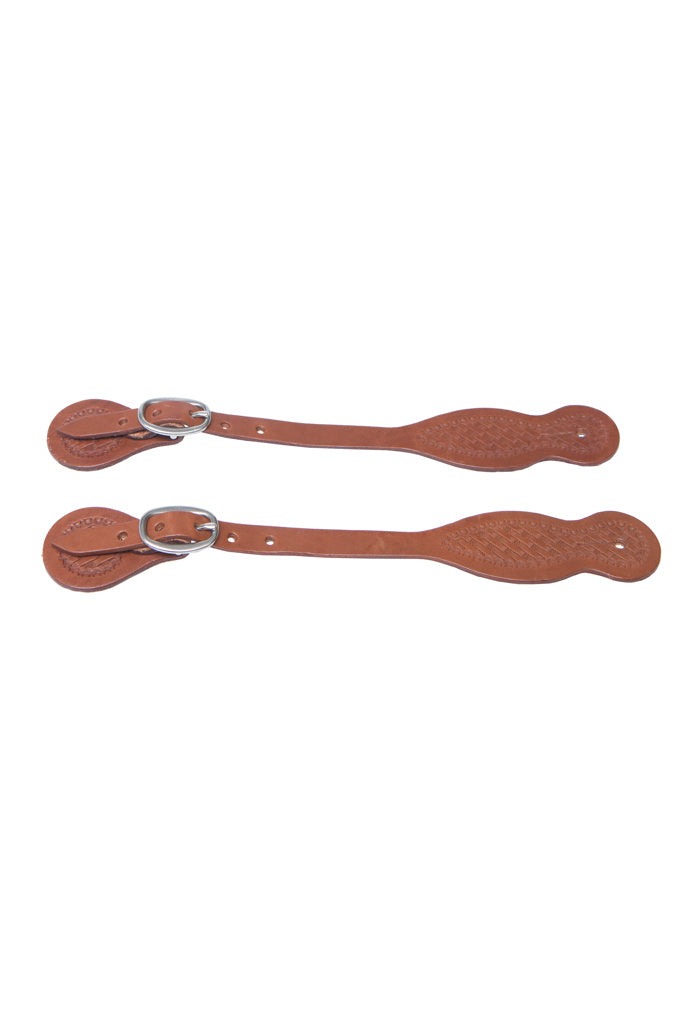 Aime Imports Brown Leather Spur Strap 180069BR