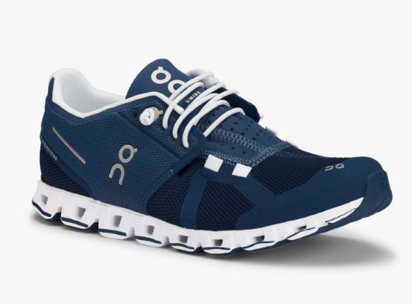 On Denim Blue with White Accents Cloud Womens Athletic Shoes 19.4026