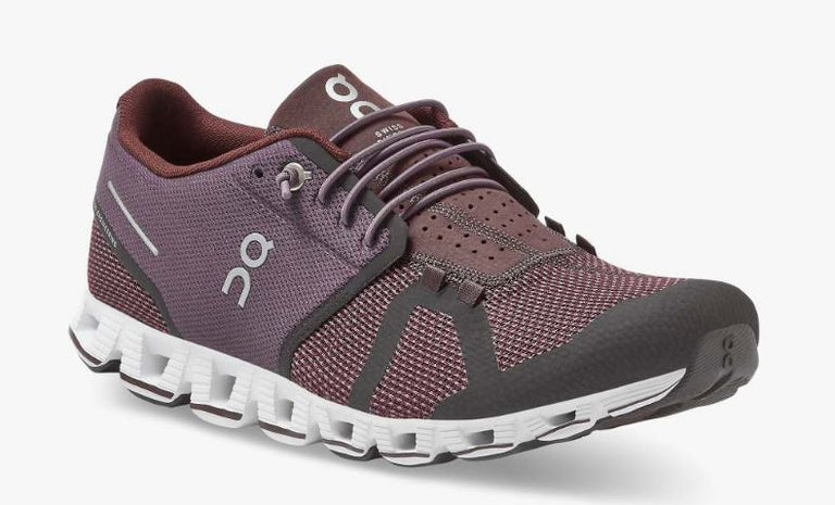 On Running Cloud 5  Pebble/Raisin Running Shoes On Running Cloud 5  main image 4